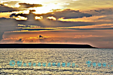 Tramonto a Capo Frasca
